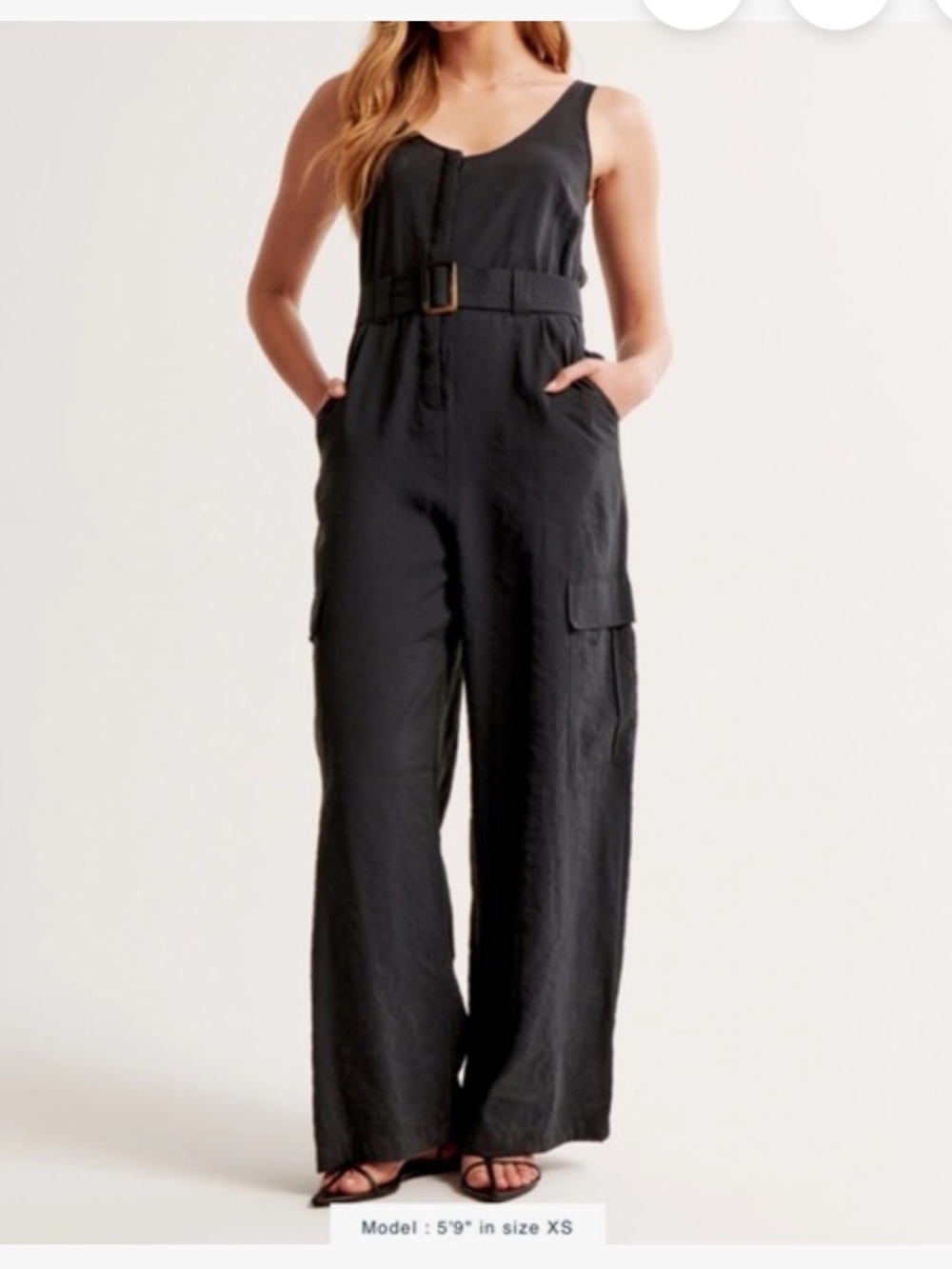 Abercrombie & Fitch Draped Utility
Jumpsuit